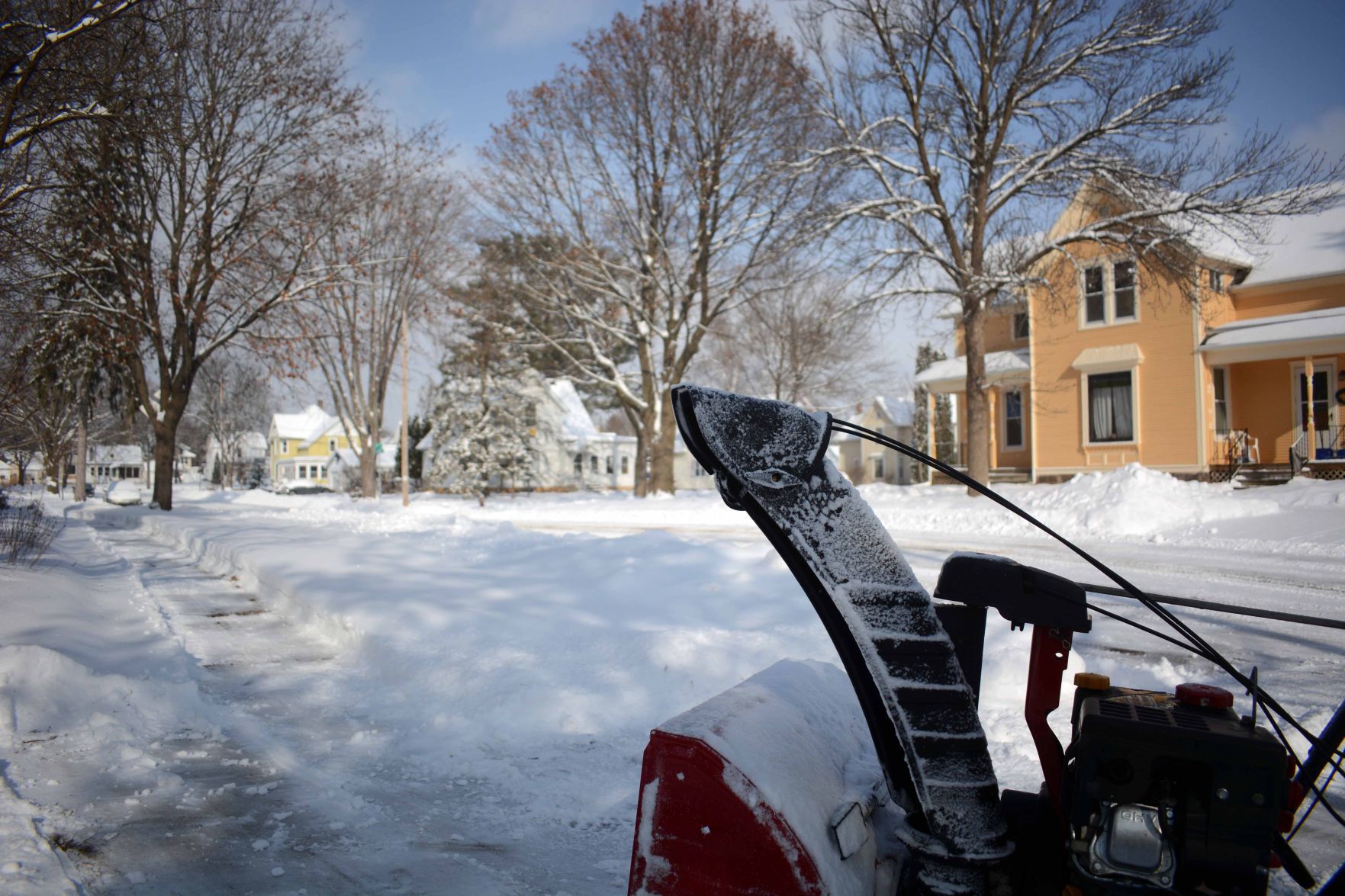 Snowstorm hits Baraboo, Jan. 23